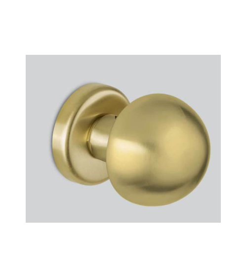 Pomolo per porta fiss 50 in finitura oro satinato
