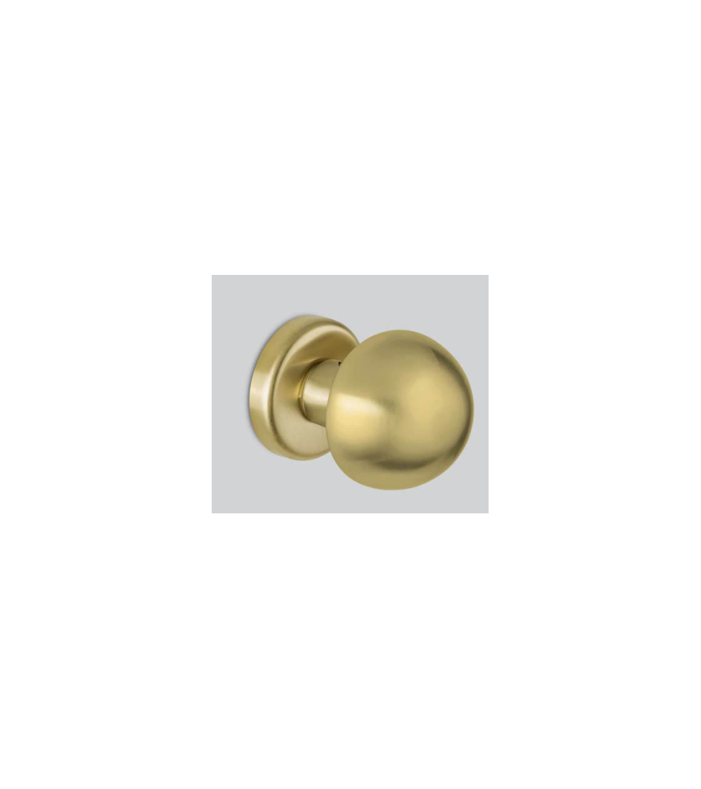 Pomolo per porta fiss 50 in finitura oro satinato