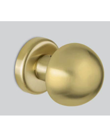 Pomolo per porta fiss 50 in finitura oro satinato