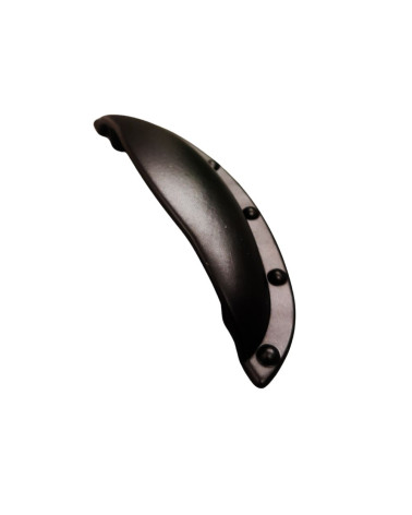 Maniglia per mobile nero opaco ASHEMA maniglia design vista laterale