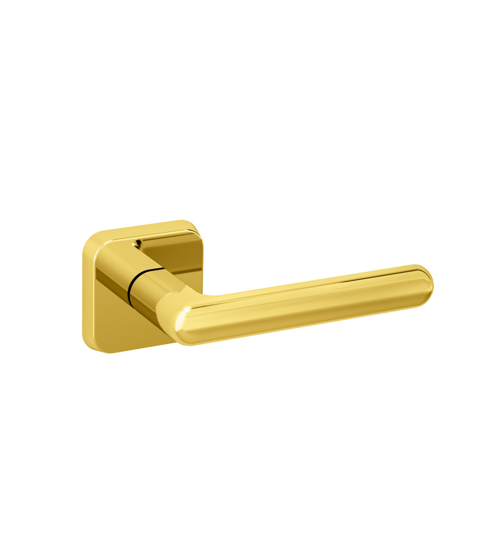 Maniglia per porta NOX in oro lucido design