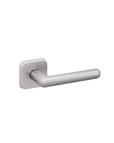 Maniglia per porta NOX in cromo satinato design