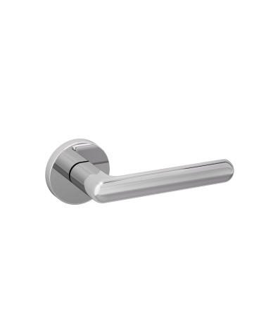 Maniglia per porta NOX in cromo lucido ferramenta design