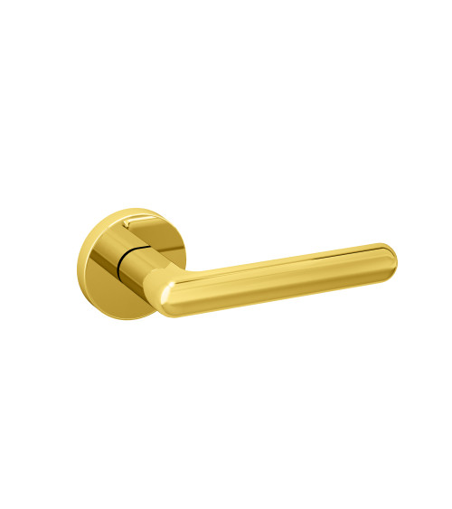 Maniglia per porta oro lucido NOX ferramenta design