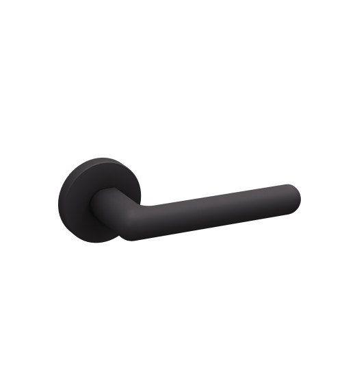 Maniglia per porta nera opaca NOX ferramenta design