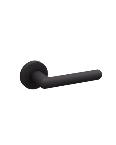 Maniglia per porta nera opaca NOX ferramenta design