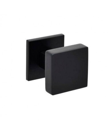 Pomolo quadrato per porta di colore nero