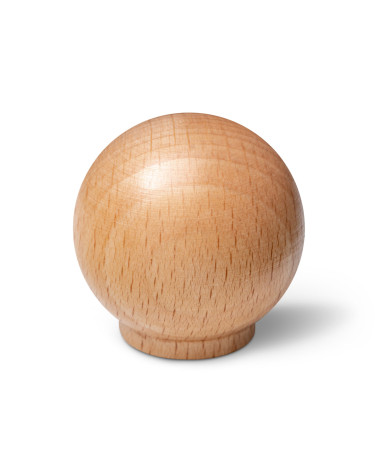 Pomello per mobile in legno di faggio