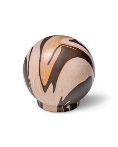 Pomello per mobile in legno di faggio Espresso
