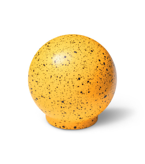 Pomello per mobile in legno di faggio Giallo Misto