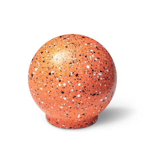 Pomello per mobile in legno di faggio Arancione Mélange