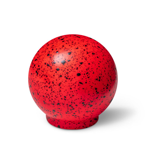 Pomello per mobile in legno di faggio Rosso Mélange