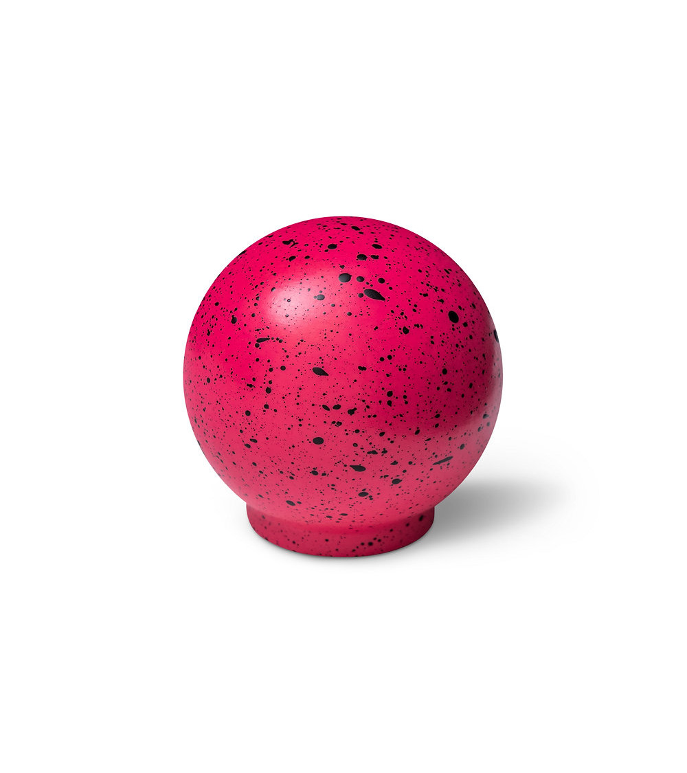 Pomello per mobile in legno di faggio Rosa scuro Mélange