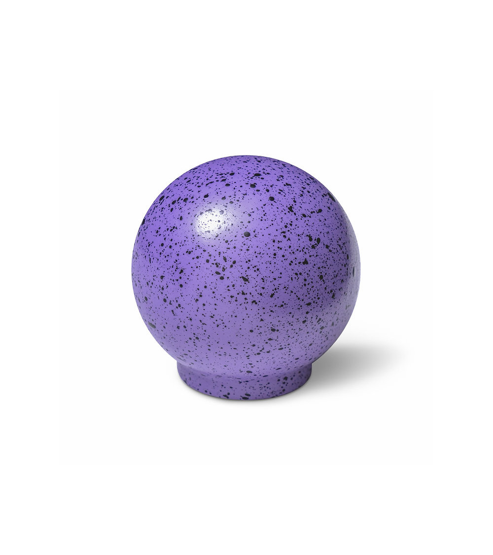 Pomello per mobile in legno di faggio Viola Misto