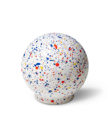 Pomello per mobile in legno di faggio F.T.P. Misto - bianco blu giallo rosso