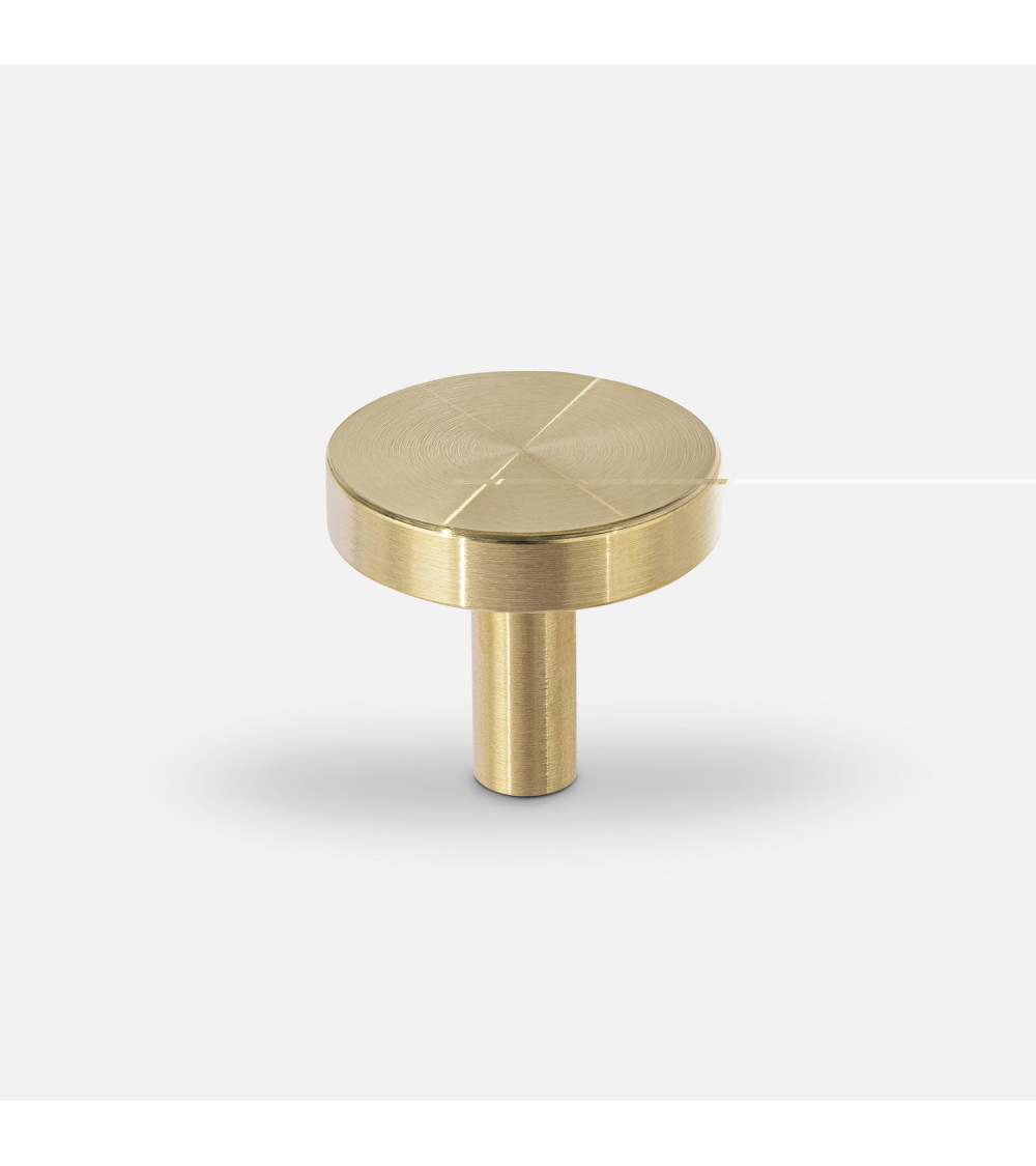 Pomello per mobile in ottone