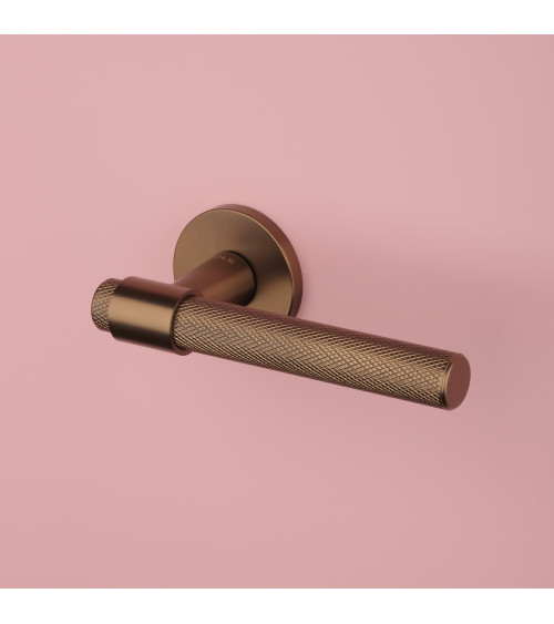 Maniglia per porta marrone chiaro GOYA design