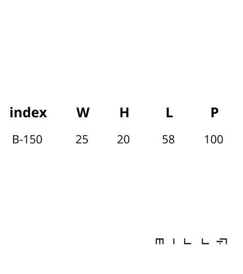Maniglia per mobile patinata su ottone SOHO maniglia design