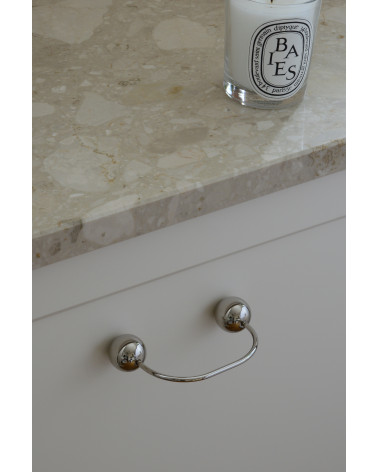 Maniglie per mobile in ottone 10 nichel