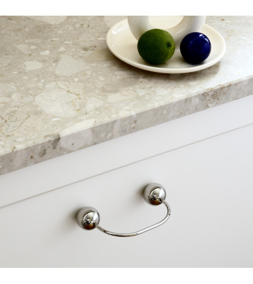 Maniglie per mobile in ottone 10 nichel