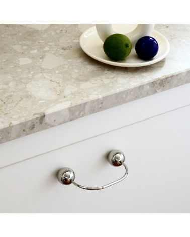 Maniglie per mobile in ottone 10 nichel