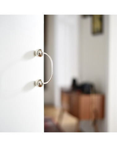 Maniglie per mobile in ottone 10 nichel