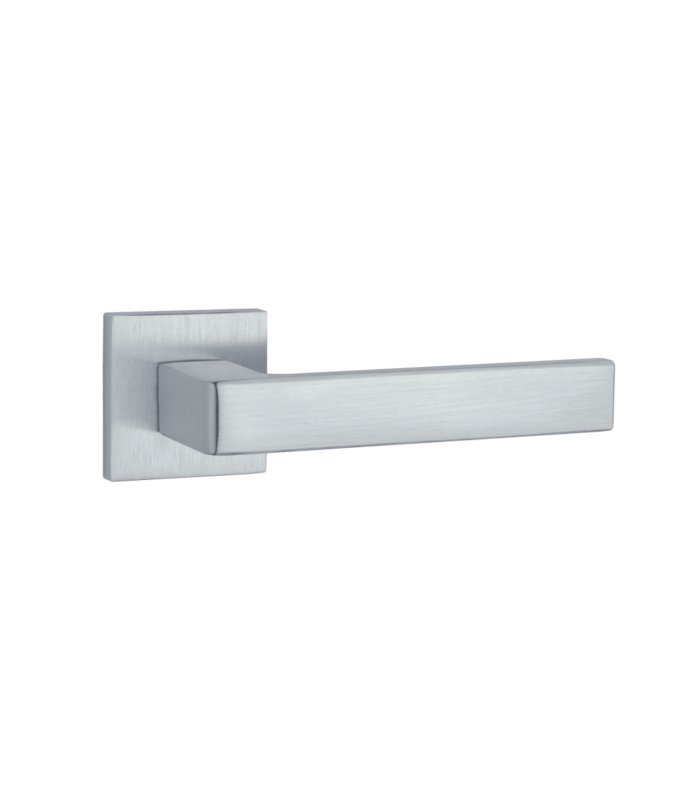 Maniglia per porta cromo satinato SULLA maniglia design