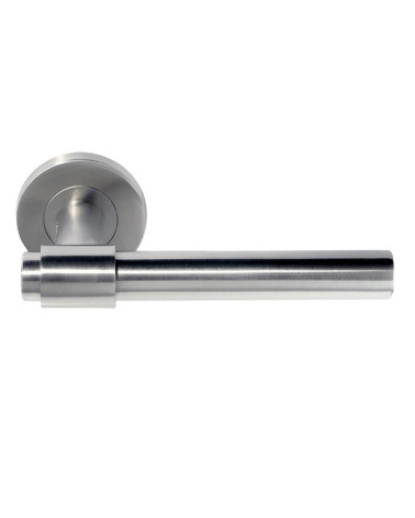 Maniglia per porta IRATY inox spazzolato opaco, Grado 3 uso intensivo