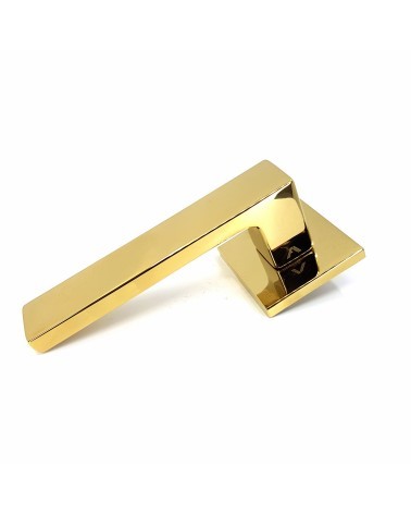 Maniglia per porta colore oro lucido WARNA maniglia design vista laterale
