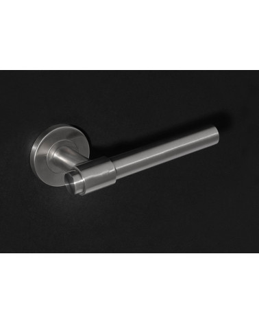 Maniglia di porta IRATY inox spazzolato opaco, Grado 3 uso intensivo