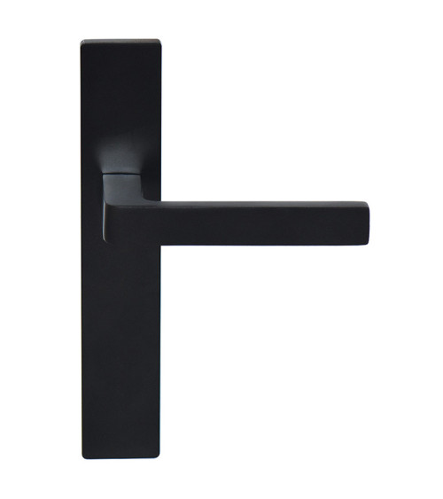 Maniglia Soho placca nera BDC