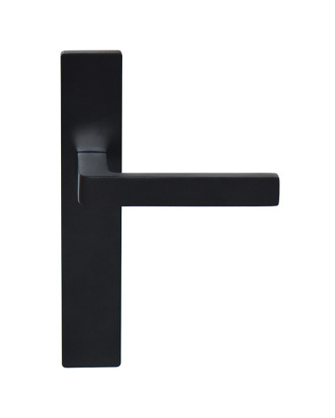 Maniglia Soho placca nera BDC