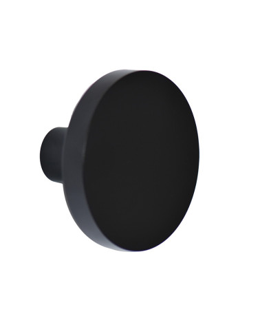 Appendiabiti da parete Rotondo Alluminio Nero