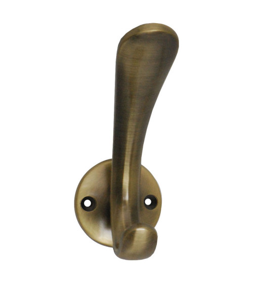 Appendiabiti da parete Curva bronzo