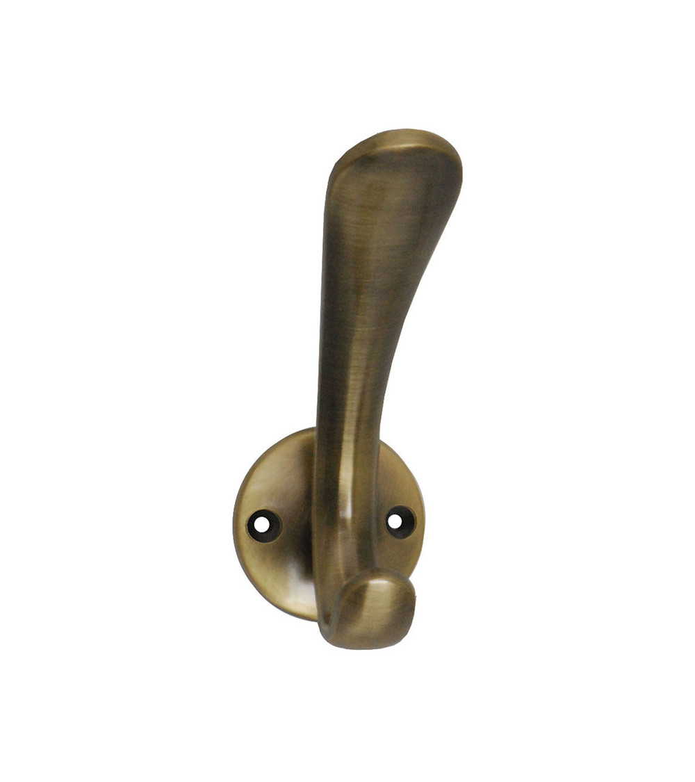 Appendiabiti da parete Curva bronzo