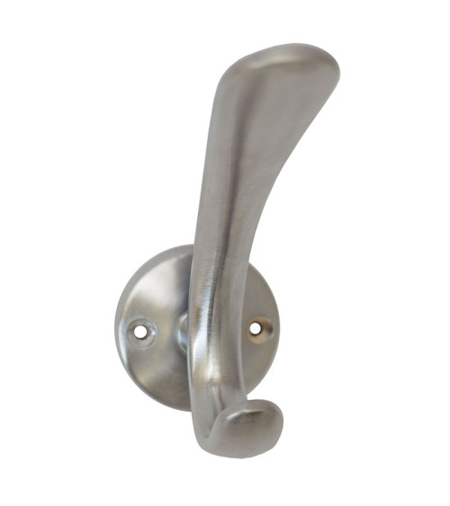 Appendiabiti da parete Curva effetto Inox