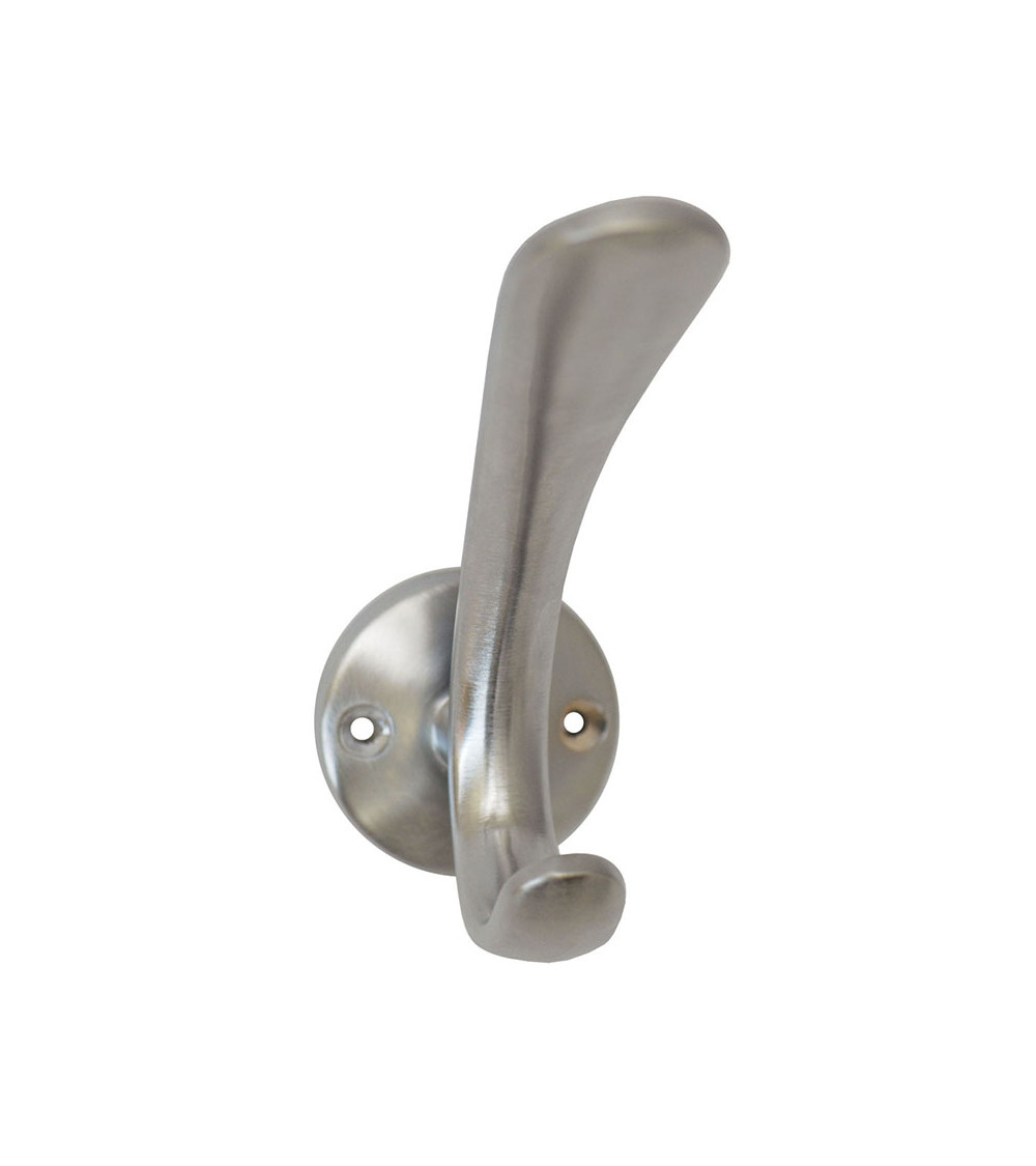 Appendiabiti da parete Curva effetto Inox