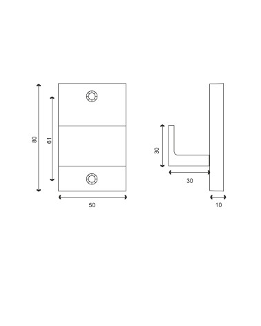 Disegno Appendiabiti da parete Légo