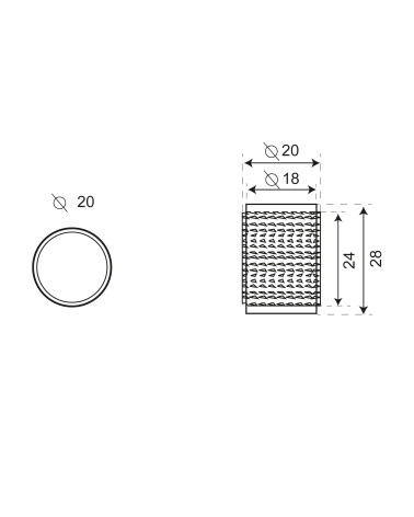 Disegno Pomolo per mobile Cers