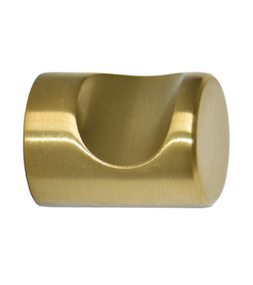 Pomolo per mobile con intaglio Oro Satinato
