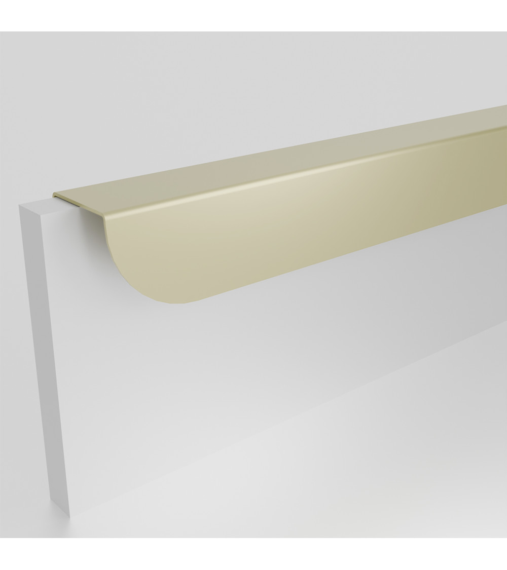 Maniglia per mobile oro opaco ZORIA allungata maniglia design