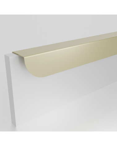 Maniglia per mobile oro opaco ZORIA allungata maniglia design
