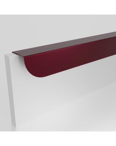 Maniglia per mobile bordeaux ZORIA allungata maniglia design