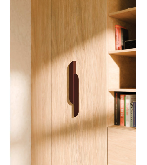 Maniglia per mobile bordeaux ZORIA allungata maniglia design