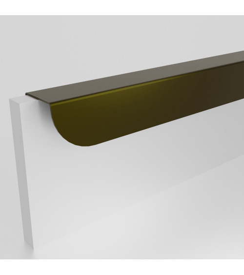 Maniglia per mobile marrone oliva ZORIA allungata maniglia design