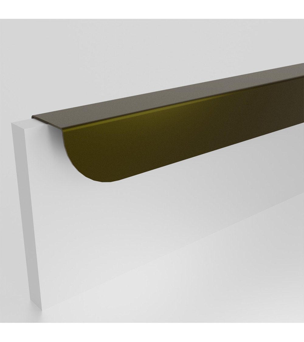 Maniglia per mobile marrone oliva ZORIA allungata maniglia design