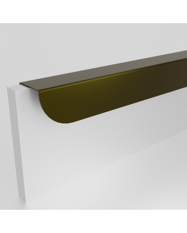 Maniglia per mobile marrone oliva ZORIA allungata maniglia design