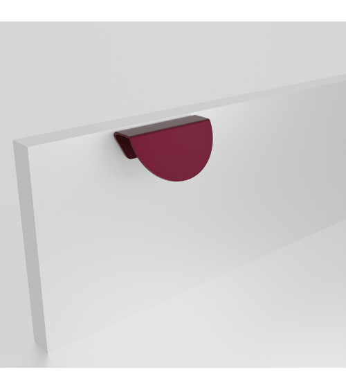 Maniglia per mobile bordeaux ZORIA obliqua maniglia design