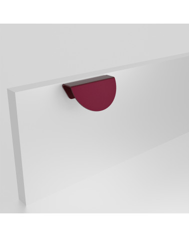 Maniglia per mobile bordeaux ZORIA obliqua maniglia design