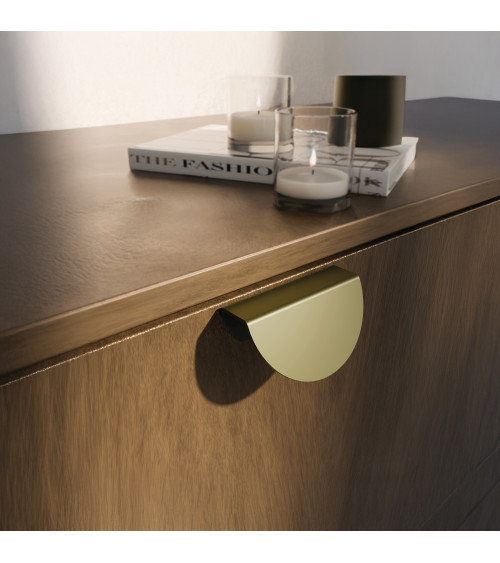 Maniglia per mobile bordeaux ZORIA obliqua maniglia design